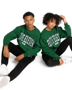Elite Eleven Track & Field Crewneck - Green