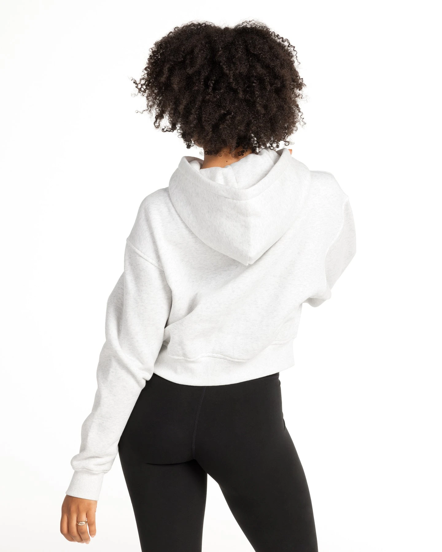 Elite Eleven Cropped Classic Zip Through - Polar Grey - Image 5