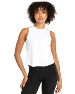 Elite Eleven Feather Tank - White