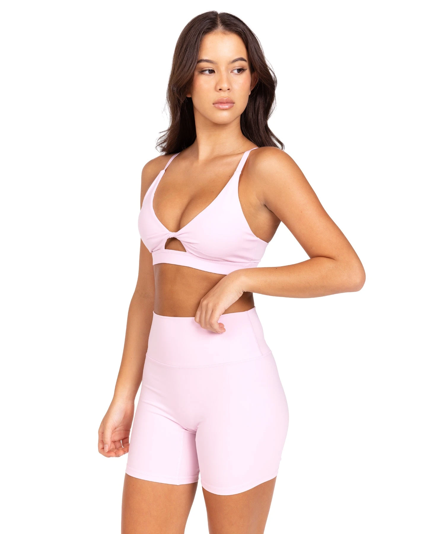 Elite Eleven Micro Twist Bra - Blush Pink - Image 5