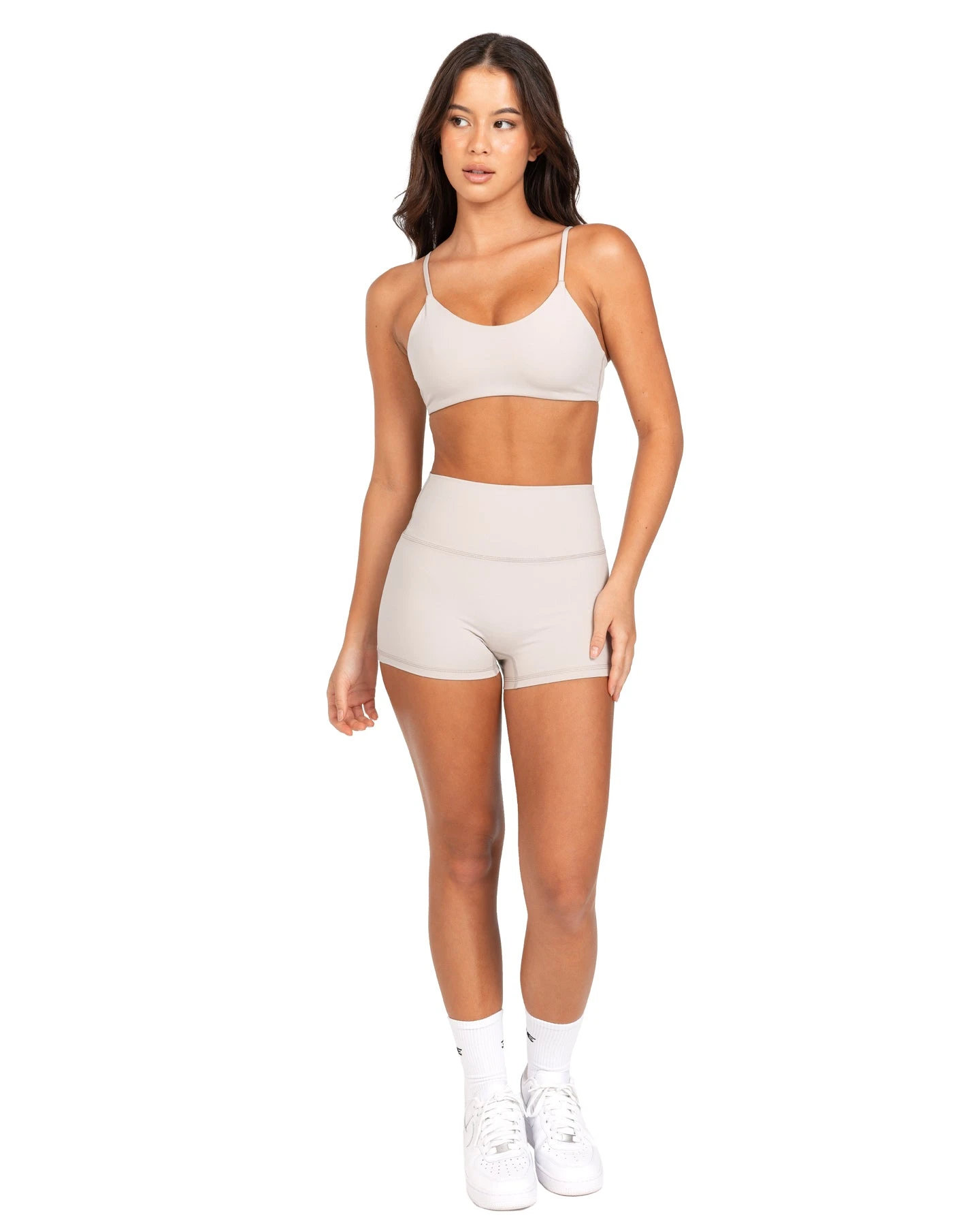 Elite Eleven Aura SF Micro Shorts - Oat Latte - Image 2