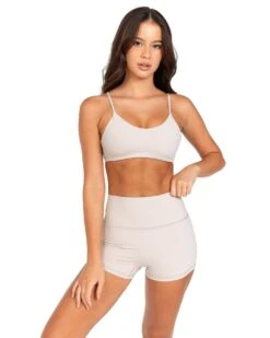 Elite Eleven Micro V2 Bra - Oat Latte