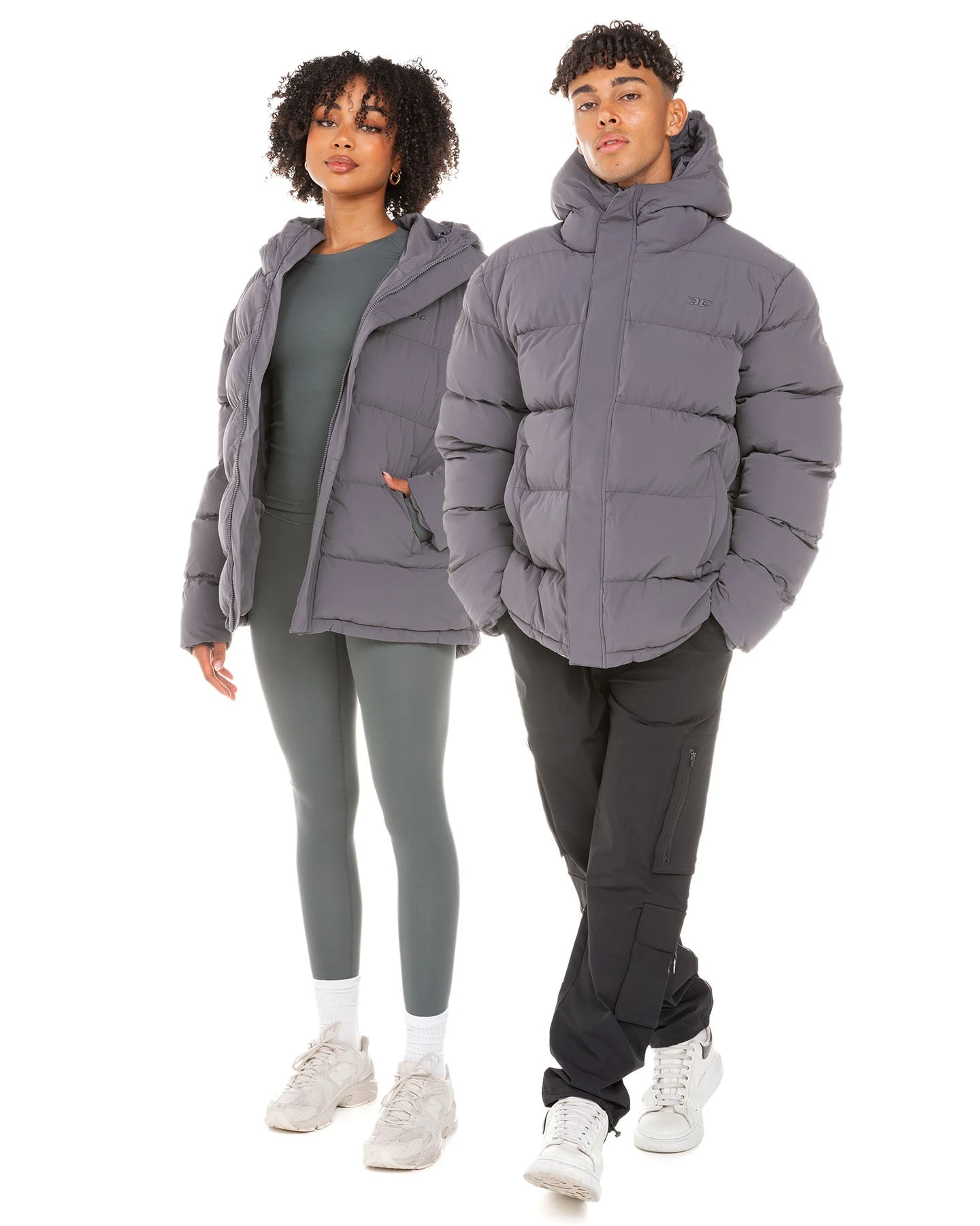 Elite Eleven Unisex Puffer Jacket - Grey