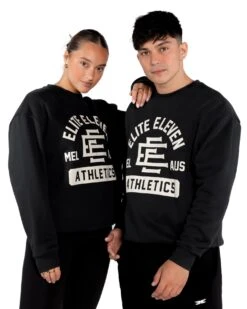 Elite Eleven Athletics Team Crewneck - Black