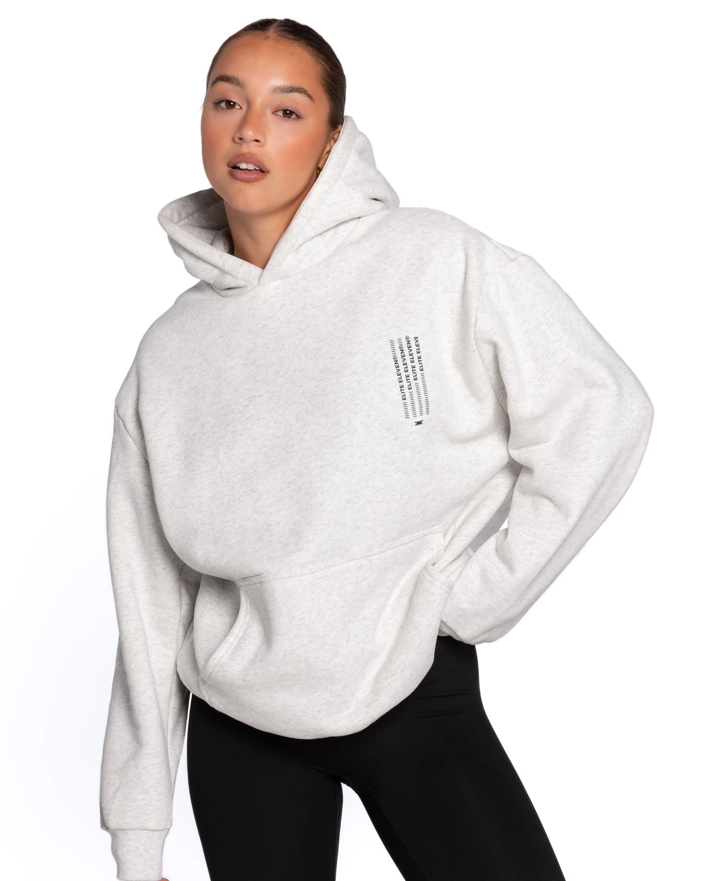 Elite Eleven Waterfall Hoodie - Polar Grey - Image 2