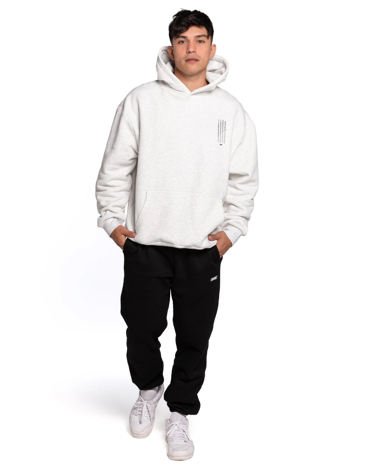 Elite Eleven Waterfall Hoodie - Polar Grey - Image 4