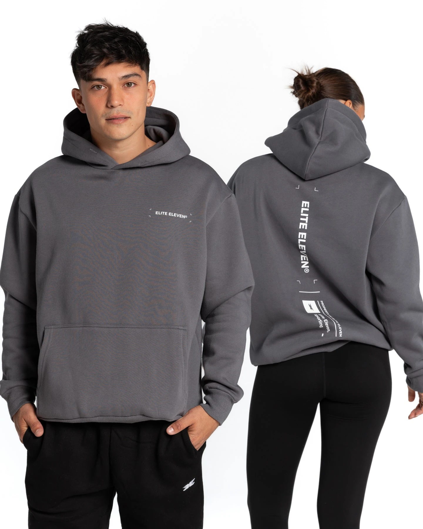 Elite Eleven Capital Hoodie - Cool Slate