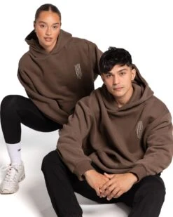 Elite Eleven Waterfall Hoodie - Brown