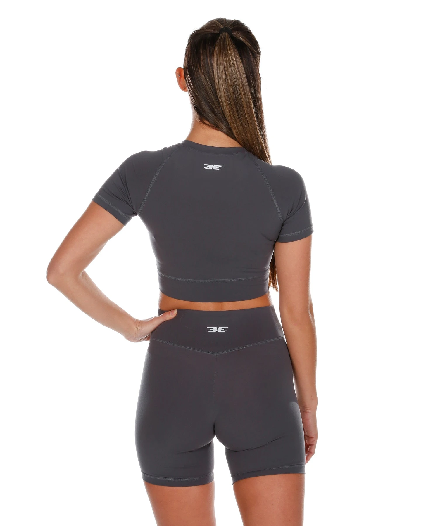 Elite Eleven Cross Over Tee - Charcoal - Image 3