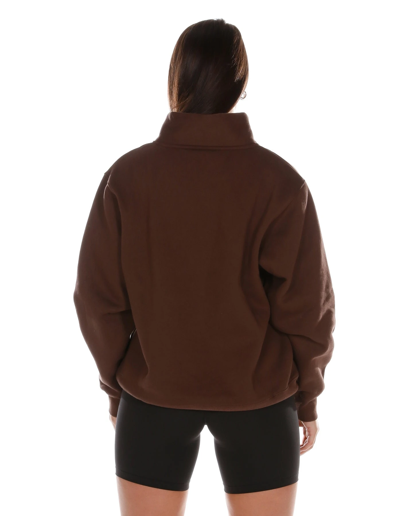 Elite Eleven Classic 1/4 Zip - Chocolate - Image 3