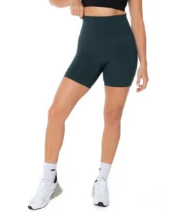 Elite Eleven Aura Scrunch Shorts - Deep Forest
