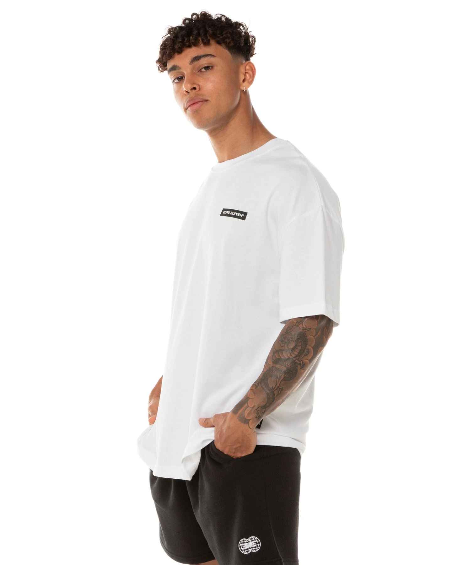 Elite Eleven Mascot Tee - White - Image 5