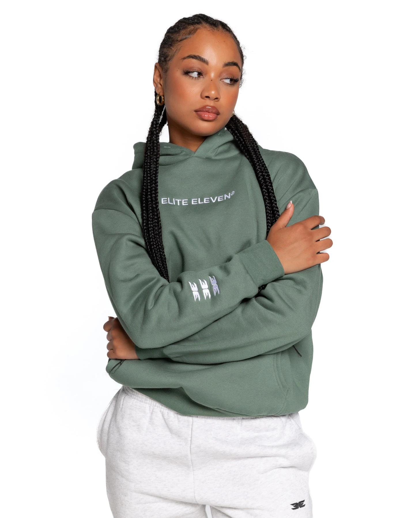 Elite Eleven Registered Hoodie - Sage - Image 6