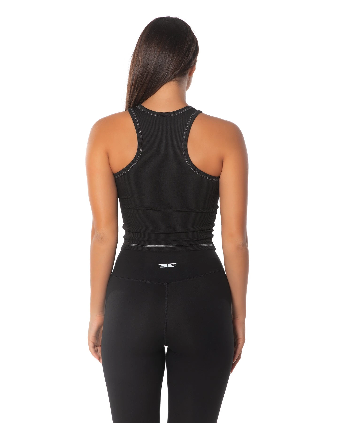 Elite Eleven Ribbed Singlet - Black - Image 2
