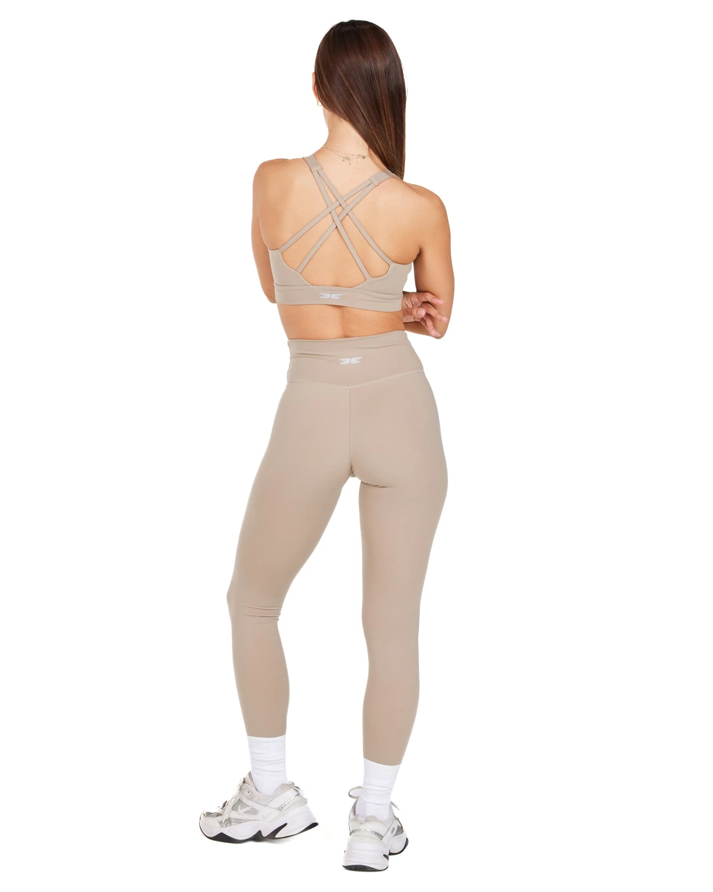 Elite Eleven Cross Over Leggings - Vintage Khaki - Image 3